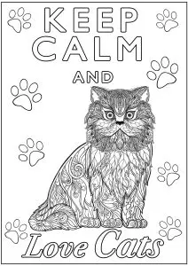 Keep Calm and Love Cats