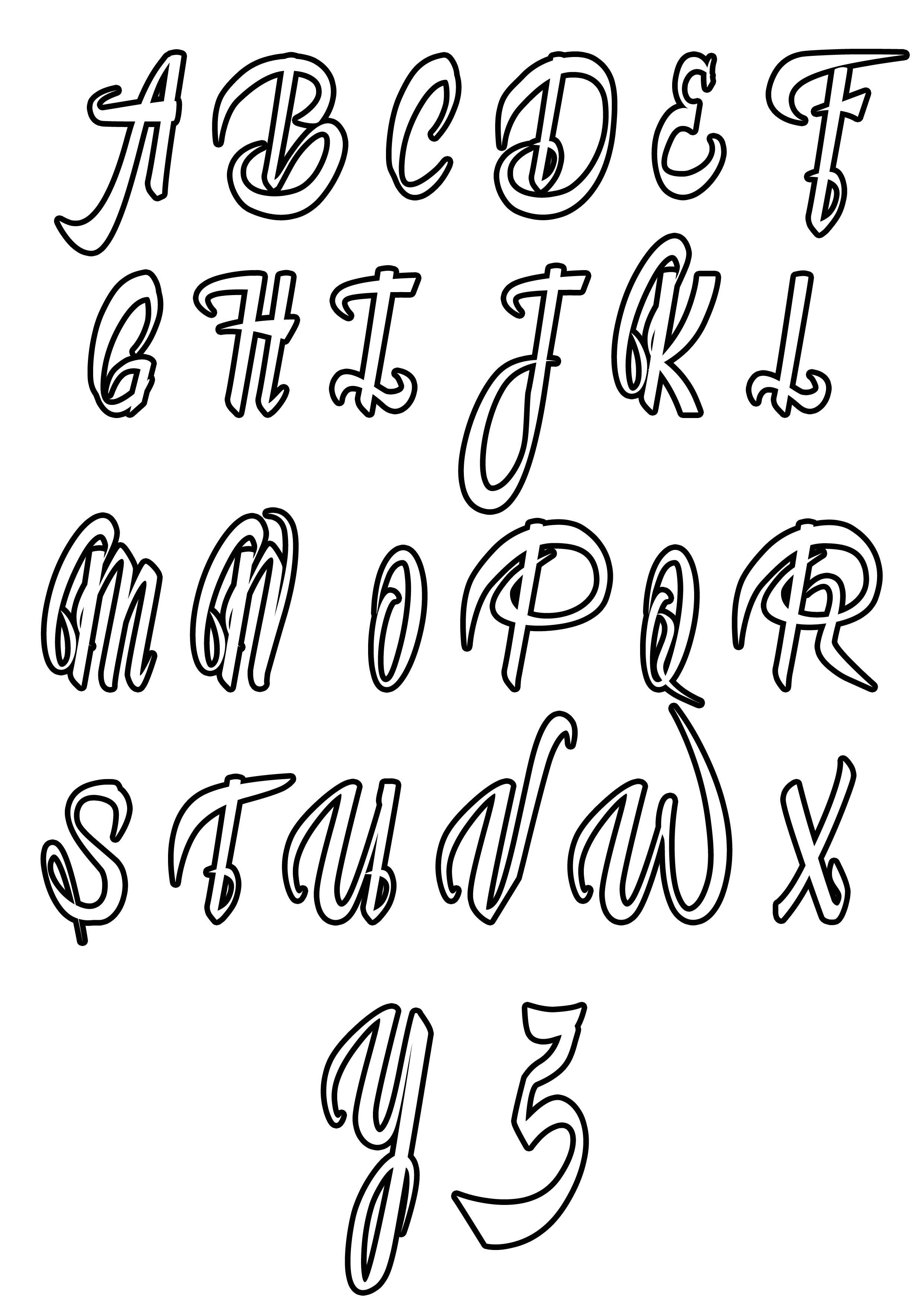 Simple alphabet - 4