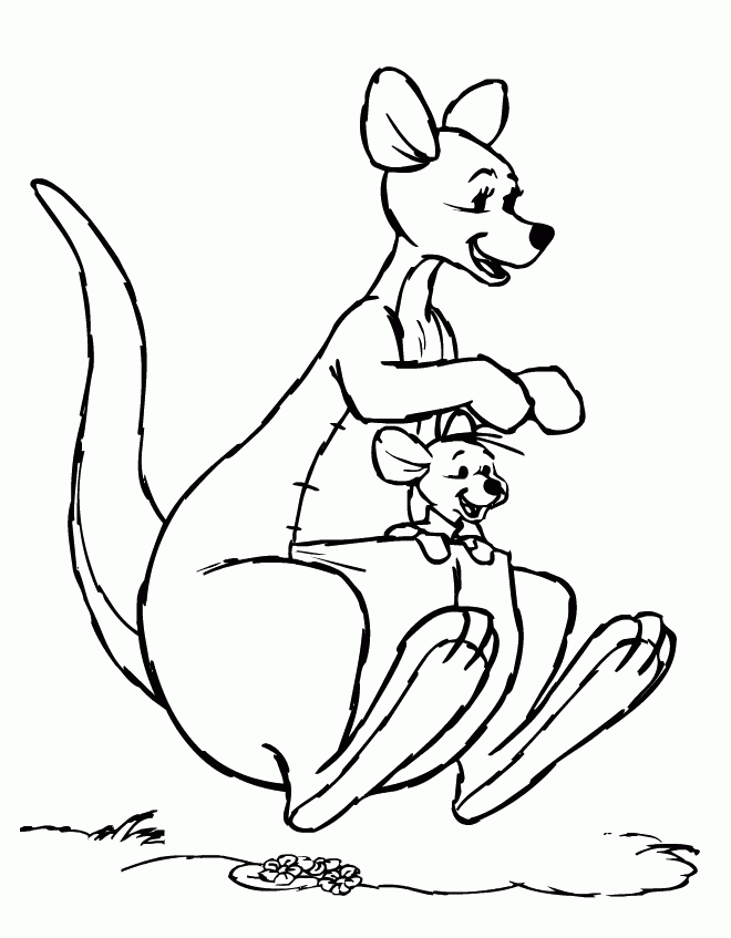 Kangaroo winnie the pooh