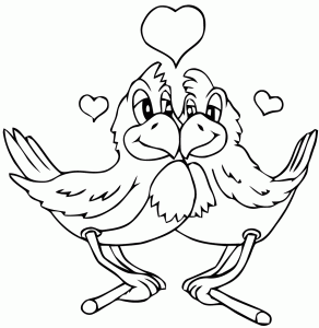 Birds In Love
