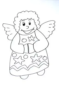 Angel of christmas