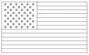 coloring-flag-usa-america