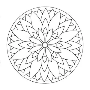 Simple mandala 3