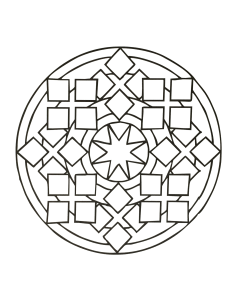 Simple mandala 36