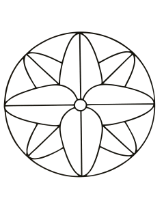 Simple mandala 37