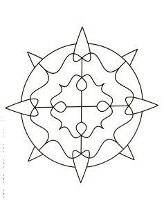 Simple mandala 38