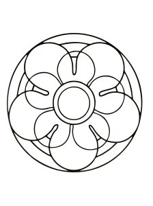 Simple mandala 39