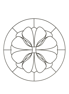 Simple mandala 44