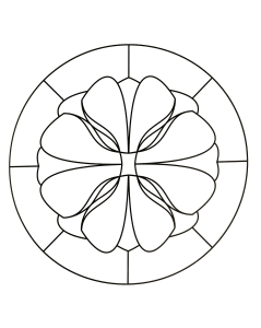 Simple mandala 45