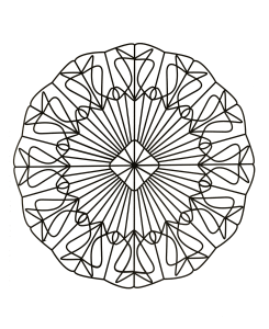Simple mandala 46