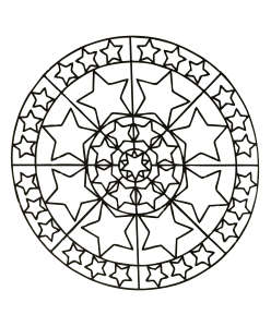 Simple mandala 51