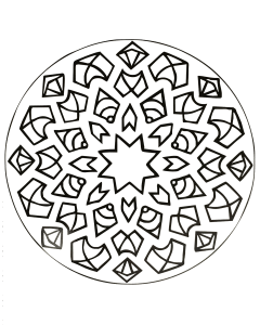 Simple mandala 52