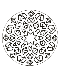 Simple mandala 57