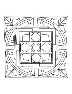 Simple mandala 59