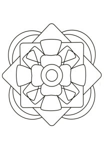 Simple mandala 66