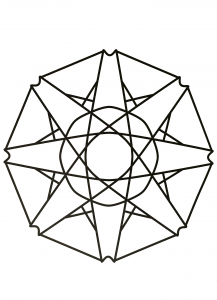 coloring-page-simple-mandala-68 (Mandala Coloring pages for kids Coloring Page)