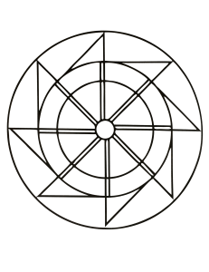 Simple mandala 69