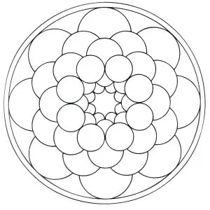 Simple mandala 7