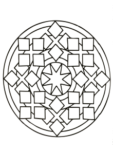 Simple mandala 81