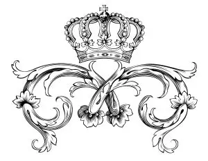 Symbol royal crown by dl1on