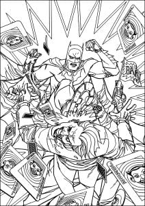 Batman Fights The Joker