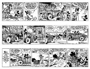 Comic Mickey Minnie