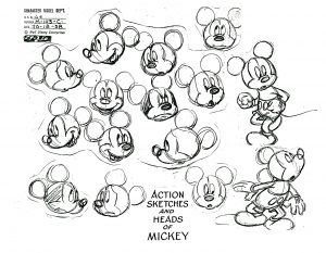 The multiple emotions of Mickey
