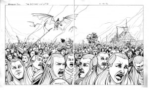 Lord of the Rings (Book and Comic Coloring Page)