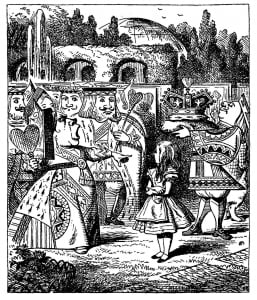 Alice's Adventures in Wonderland (Book and Comic Coloring Page)