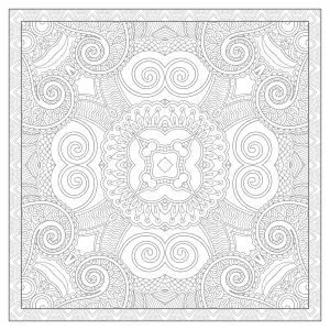 Square mandala by karakotsya 3