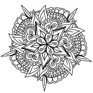 Awesome Hand Drawn Mandala