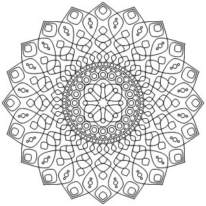 Calming Mandala