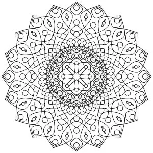 Calming Mandala