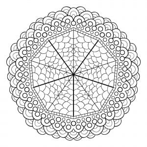 Unique mandala design