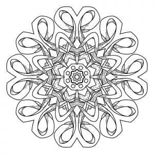 Abstract decorative Mandala