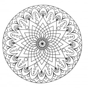 Mandala Abstract Simple