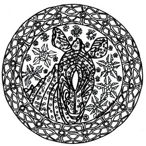 Mandala zebra complex