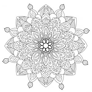 Zen & Anti-stress Mandala - 3