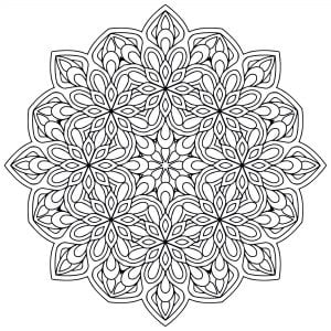 Zen And Anti Stress Mandala   8