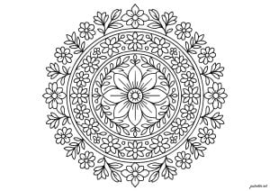 Meditative flower