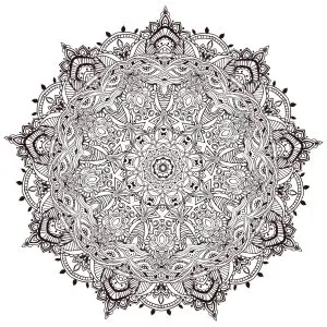 Very detailled mandala by Anvino