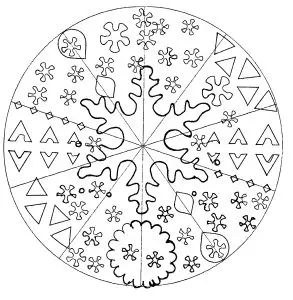 Adult abstract mandala 3