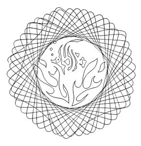 Adult abstract mandala 4