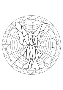 Fairy In A Mandala