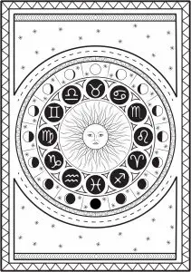 Astrological signs and moon cycle