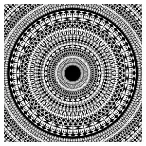 Extremly complex mandala to color by Dukepope