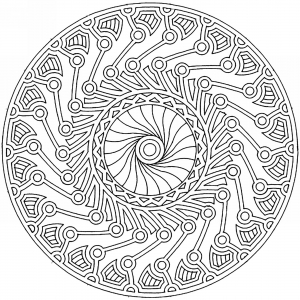 coloring-page-mandala-page-harmony-and-complexity