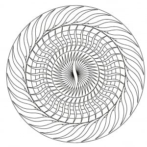 Simple Mandala  5 