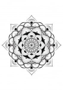 Pages Flower Mandala By Louise