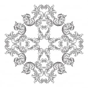Vintage Mandala By Alexeii Buravtsov